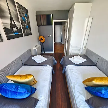 아파트 Hall Bliss - Premium Z Balkonem I Widokiem Na Ratusz